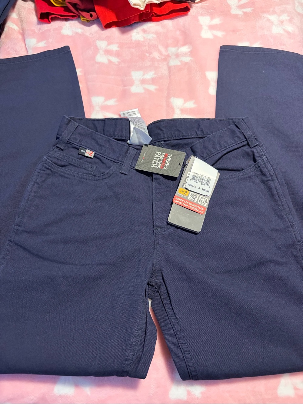 Carhartt Women's Navy Chino Pants
